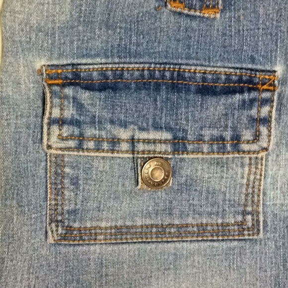 No Boundaries stretch Jean shorts size 11   A55 - Picture 4 of 5